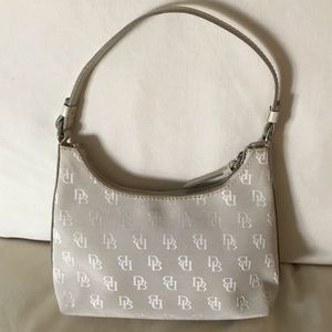 Dooney & Bourke Mini Short Shoulder Bag Ivory